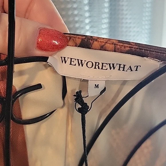 WeWoreWhat Animal Print Mini Dress - Picture 3 of 4